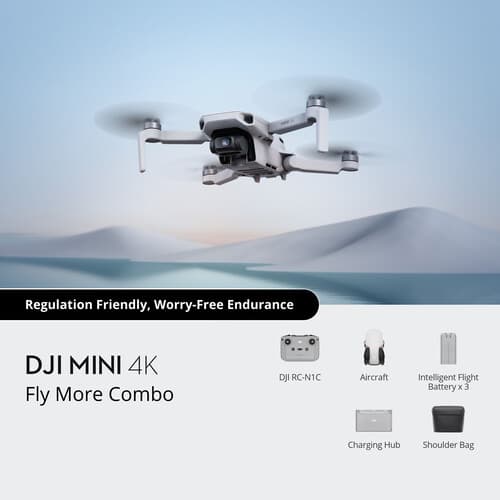 DJI Mini 4K Drone Fly More Combo